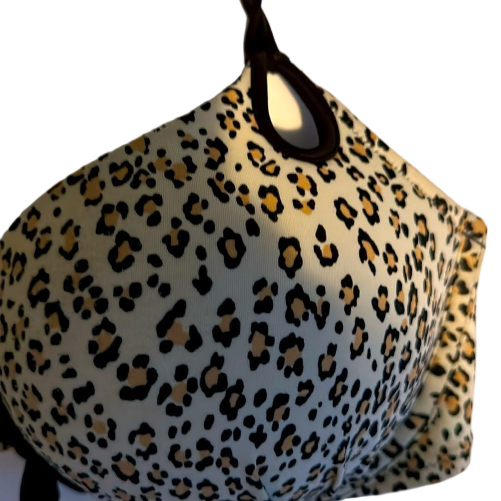 Victoria's Secret Leopard Print Underwire Push-up Bikini Top 36D - Picture 4 of 10